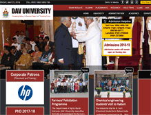 Tablet Screenshot of davuniversity.org